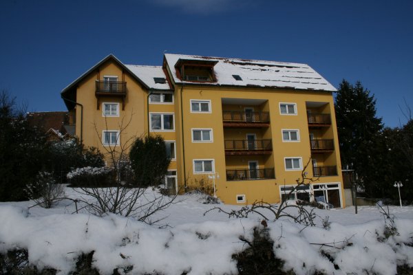 Ansicht Hotel im Winter Ansicht Hotel im Winter